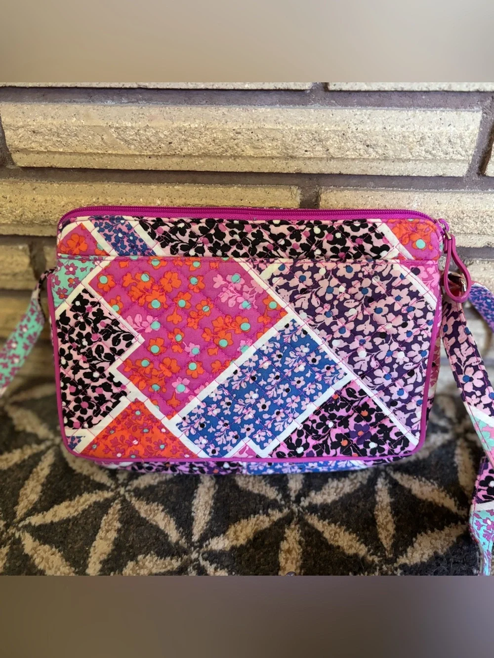 Boho Quilted Crossbody Bag - Vera Bradley - Summer Bag - Picture 9 of 15